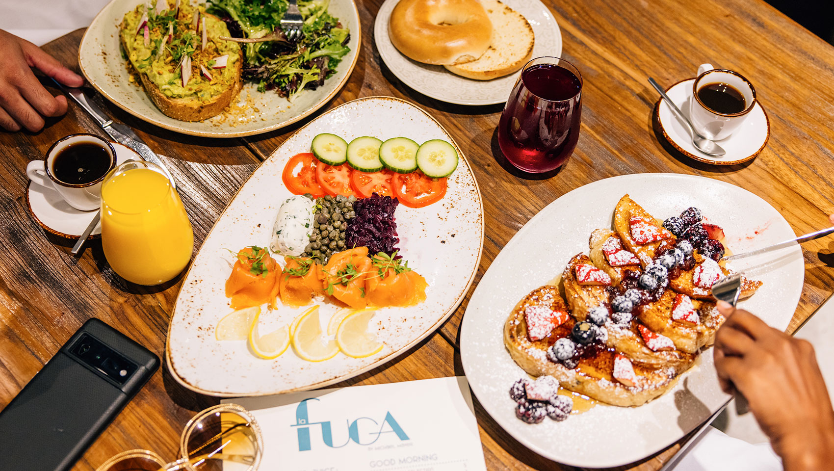 Breakfast at La Fuga