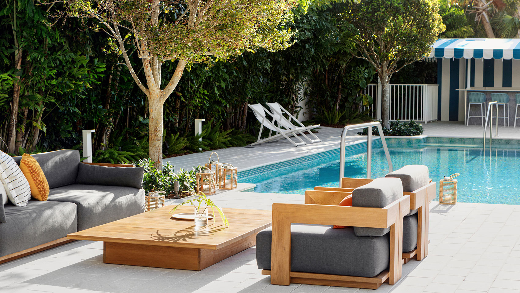 Pool Lounge Area