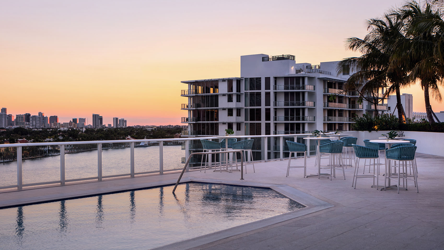rooftop pool terrace