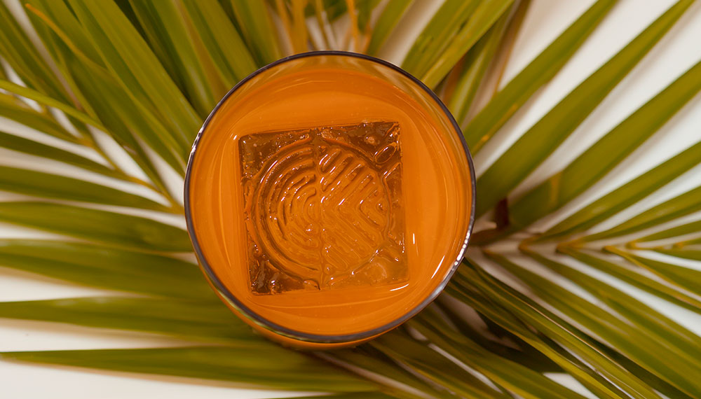 aerial image of cocktail