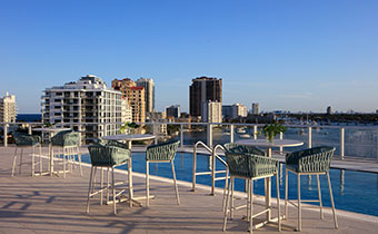 Rooftop Pool + View