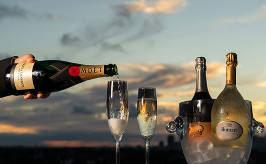 Image of wine being poured